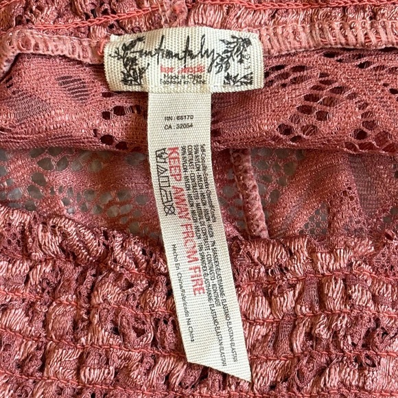 Intimately Free People A Day Out Mesh Lace Maxi Skirt Large Boho Romantic Sexy - Picture 9 of 10